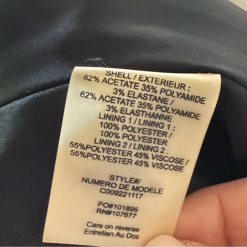 Alice + Olivia Denny Satin Single Breasted Blazer - Picture 12 of 13